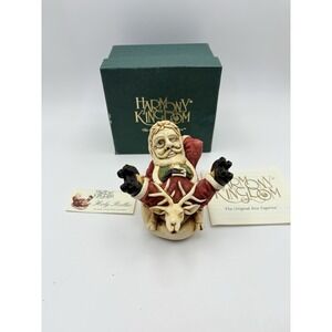 Harmony Kingdom "Holy Roller" Treasure Jest Figurine TJSESAR99 w/ Box &‎ Papers